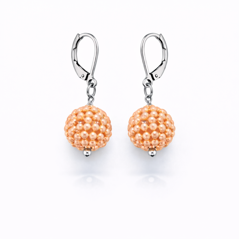 Cercei Handmade cu accesorii inox