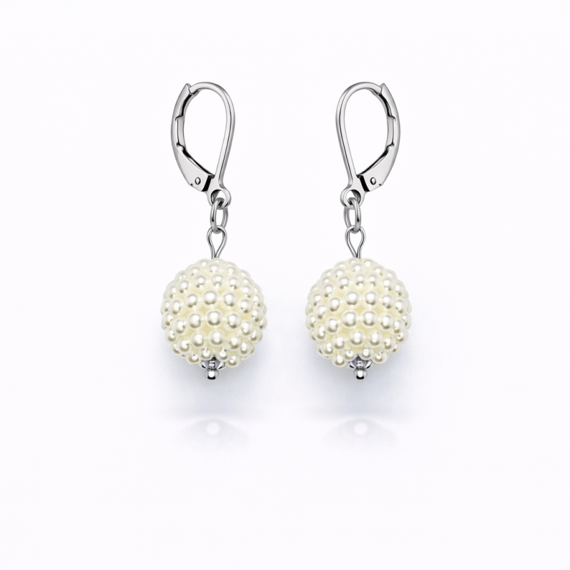 Cercei Handmade cu accesorii inox