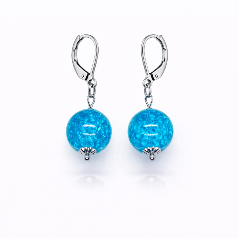 Cercei Handmade cu accesorii inox