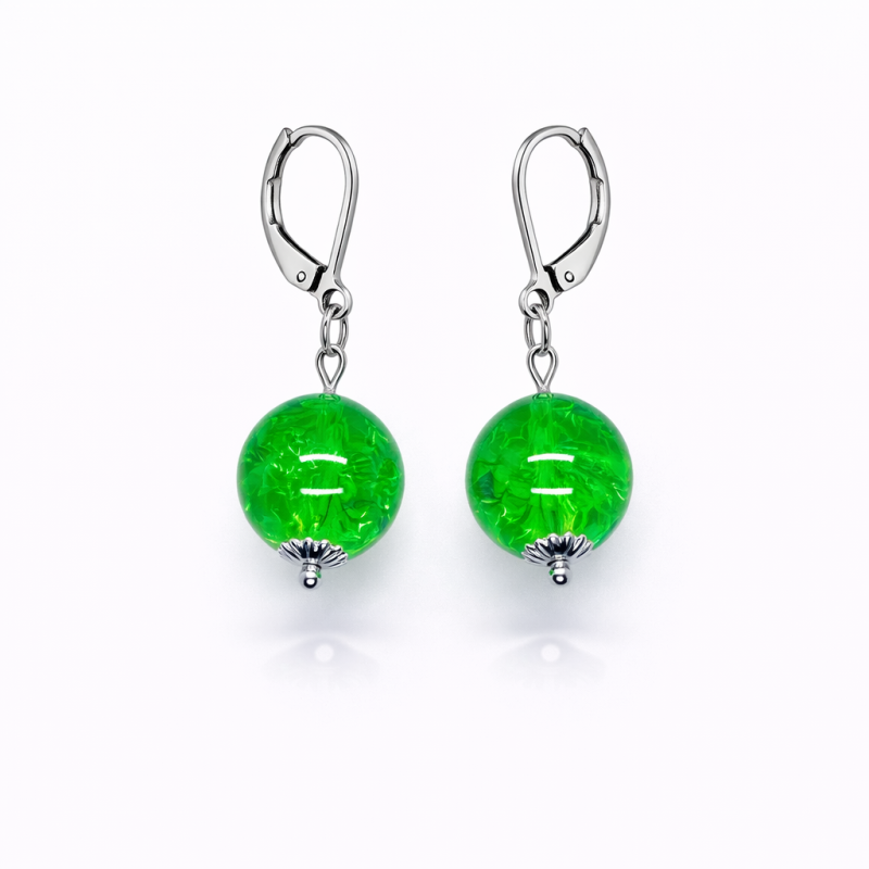 Cercei Handmade cu accesorii inox