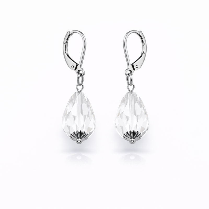 Cercei Handmade cu accesorii inox