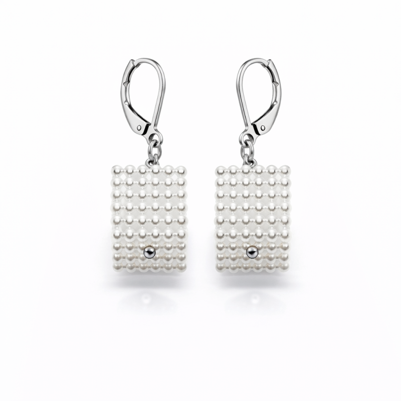 Cercei Handmade cu accesorii inox