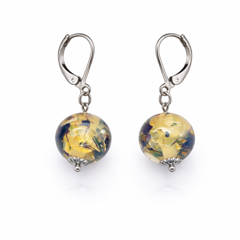Cercei Handmade cu accesorii inox