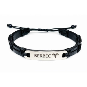 bratara-piele-inox-zodie-berbec-detaliu
