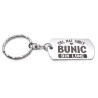 Breloc inox gravat „Cel mai iubit bunic” – cadou special