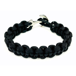 Brățară paracord cu ancoră din inox