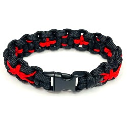 Brățară paracord cu cataramă